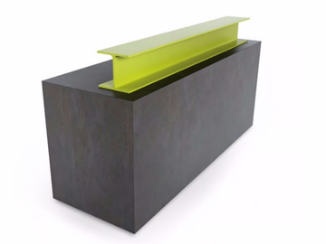 METROPOLIS - Melamine-faced chipboard reception desk by FIT INTERIORS - view 2